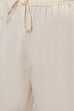 Beige Cotton Palazzo image number 1